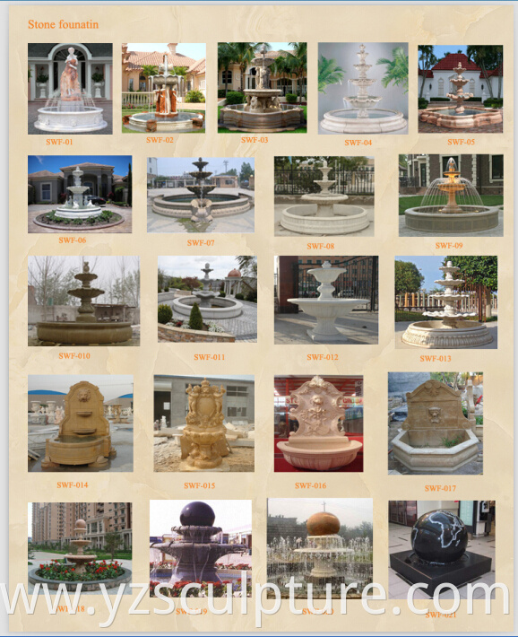 antique stone fountain 